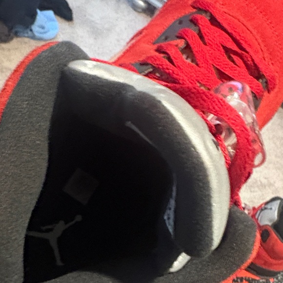 Jordan Red and Black Sneakers - Picture 4 of 4